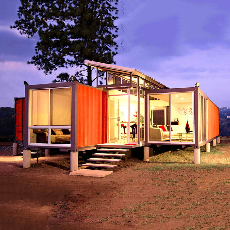 Prefab Modular Steel Container Home Prefab House Luxury Villa