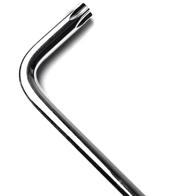 Torx Key Set L Wrench 6 Point Star Tools T10, T15, T20, T25, T27, T30, T40, T45, T50