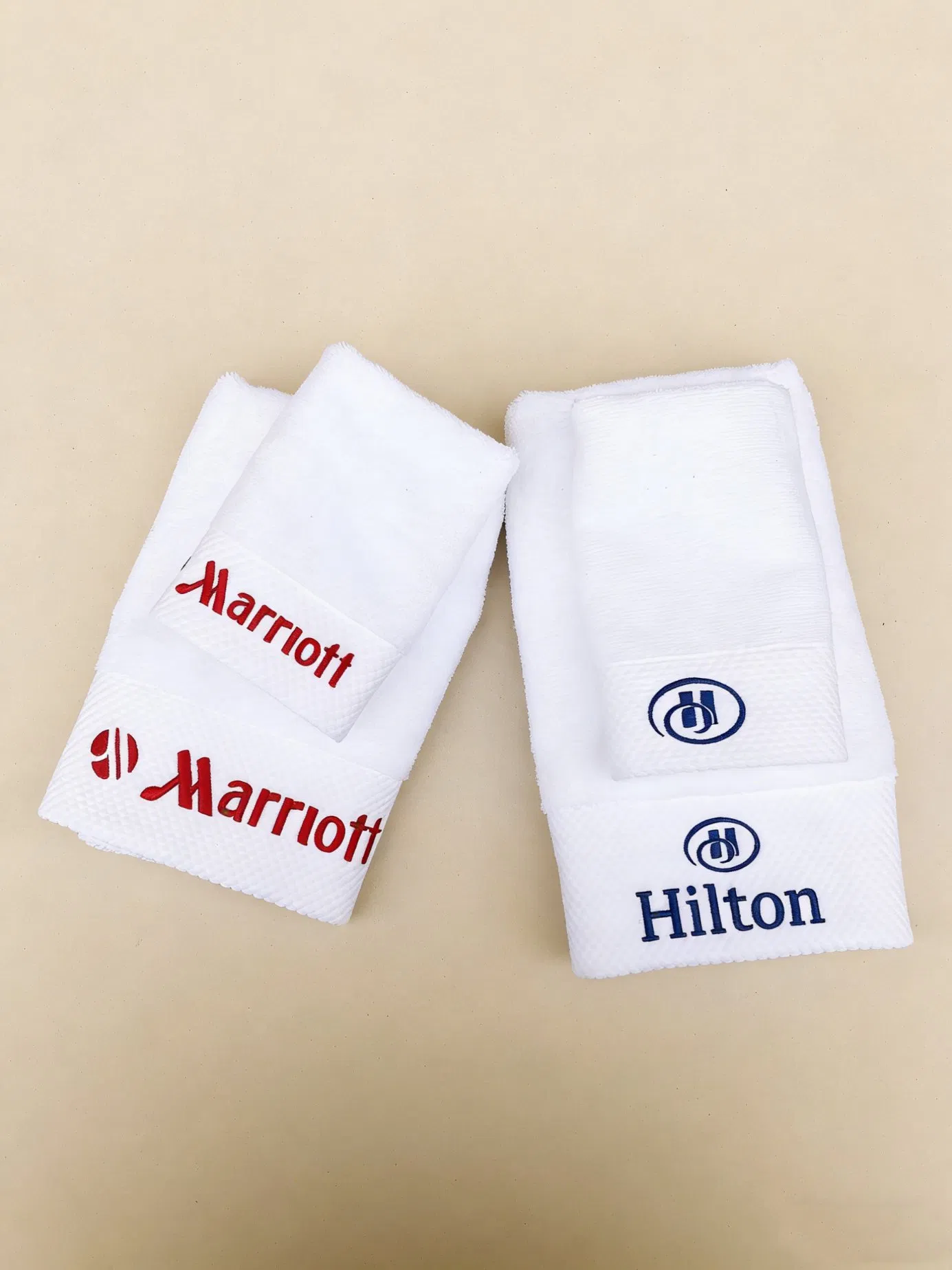 High Quality Custom Hotel Luxury 100% Cotton Face Hand Bath Washing Towels