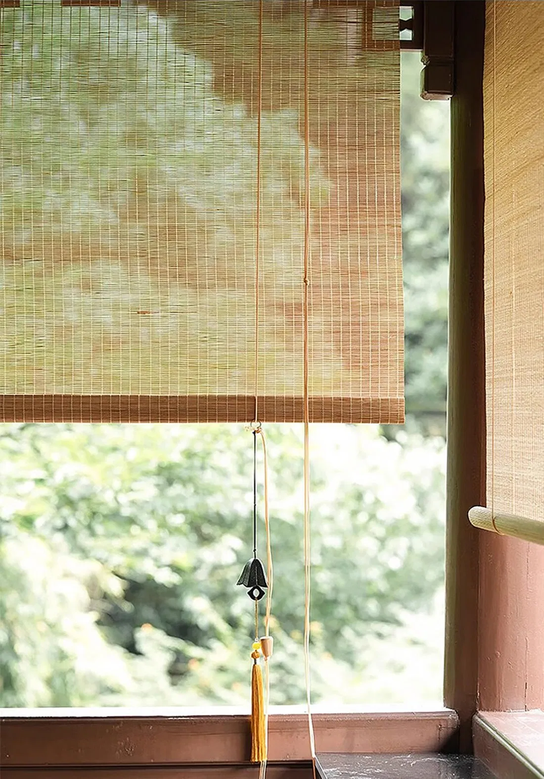 China Top Quality Windows Curtains Natural Bamboo Durable Blinds