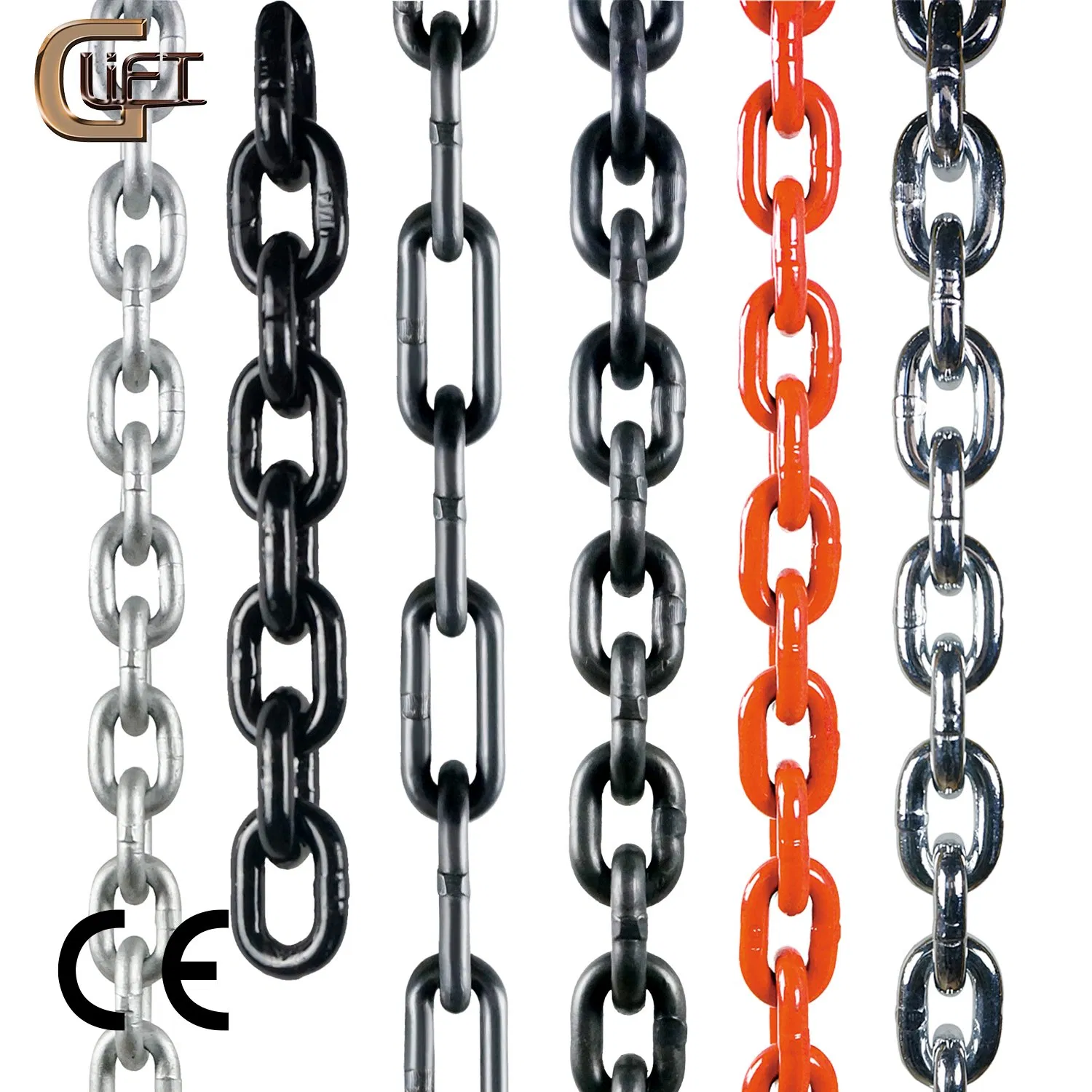 CE Certificated Steel Black Lifting Link Chain Load Lifting Chain with Cheap Price Professional Factory (G80)
