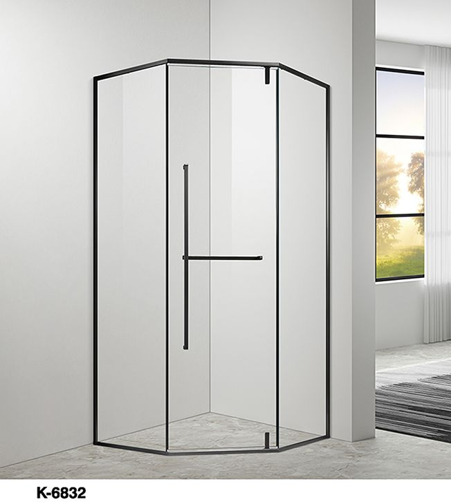 Modern Bathroom Simple Shower Glass Cabin Bath Portable Steam Room