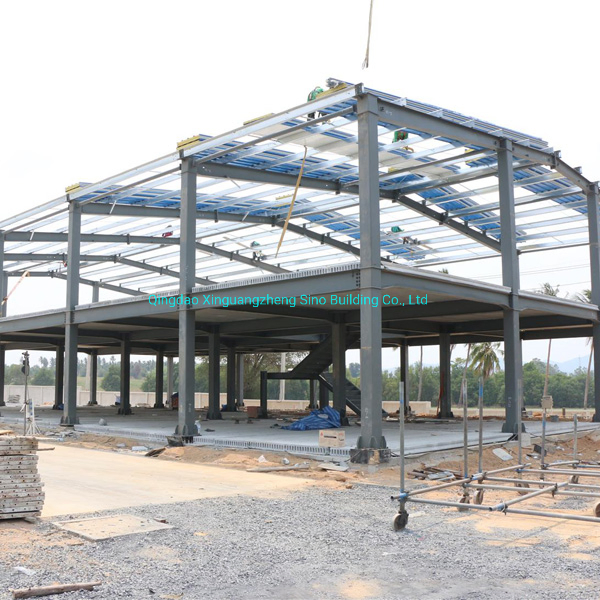 Low-Cost Prefabricated Steel Structure Warehouse Building Prefab Garages Building Kits