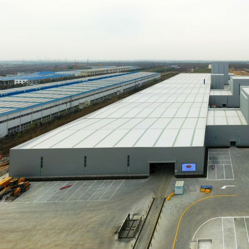 New Easy Assembled Prefabricated Steel Structure Garage