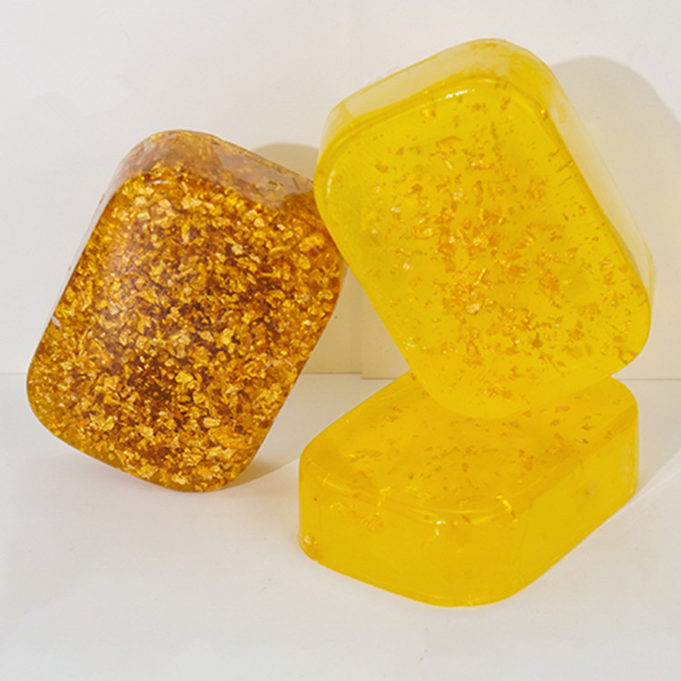 OEM ODM Natural Plant Oil Moisturizing and Whitening Handmade 24K Gold Organic Soap