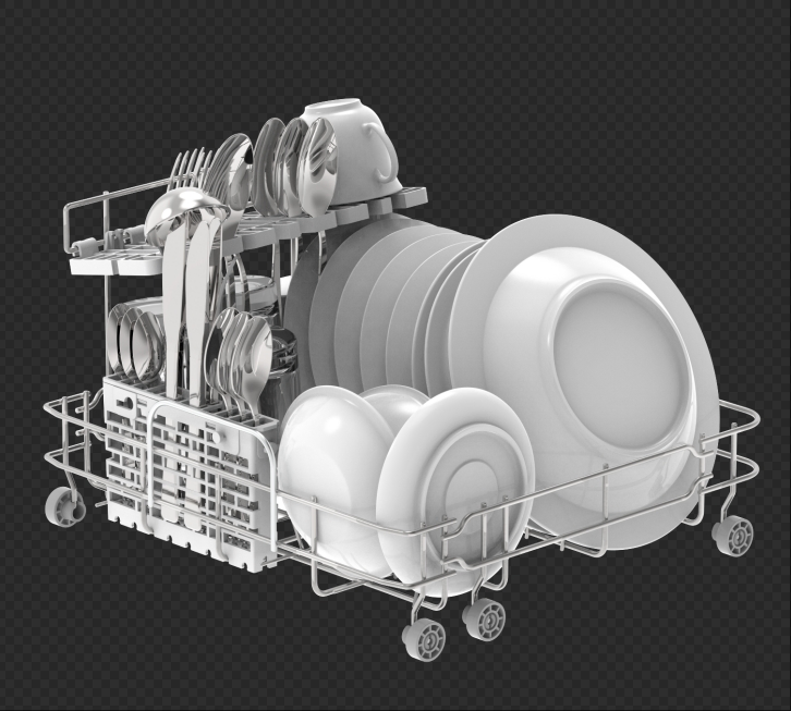 EU CE/EMC/RoHS/GS Standard Economic Energy Saving 2-3 Sets Portable Countertop Dishwasher