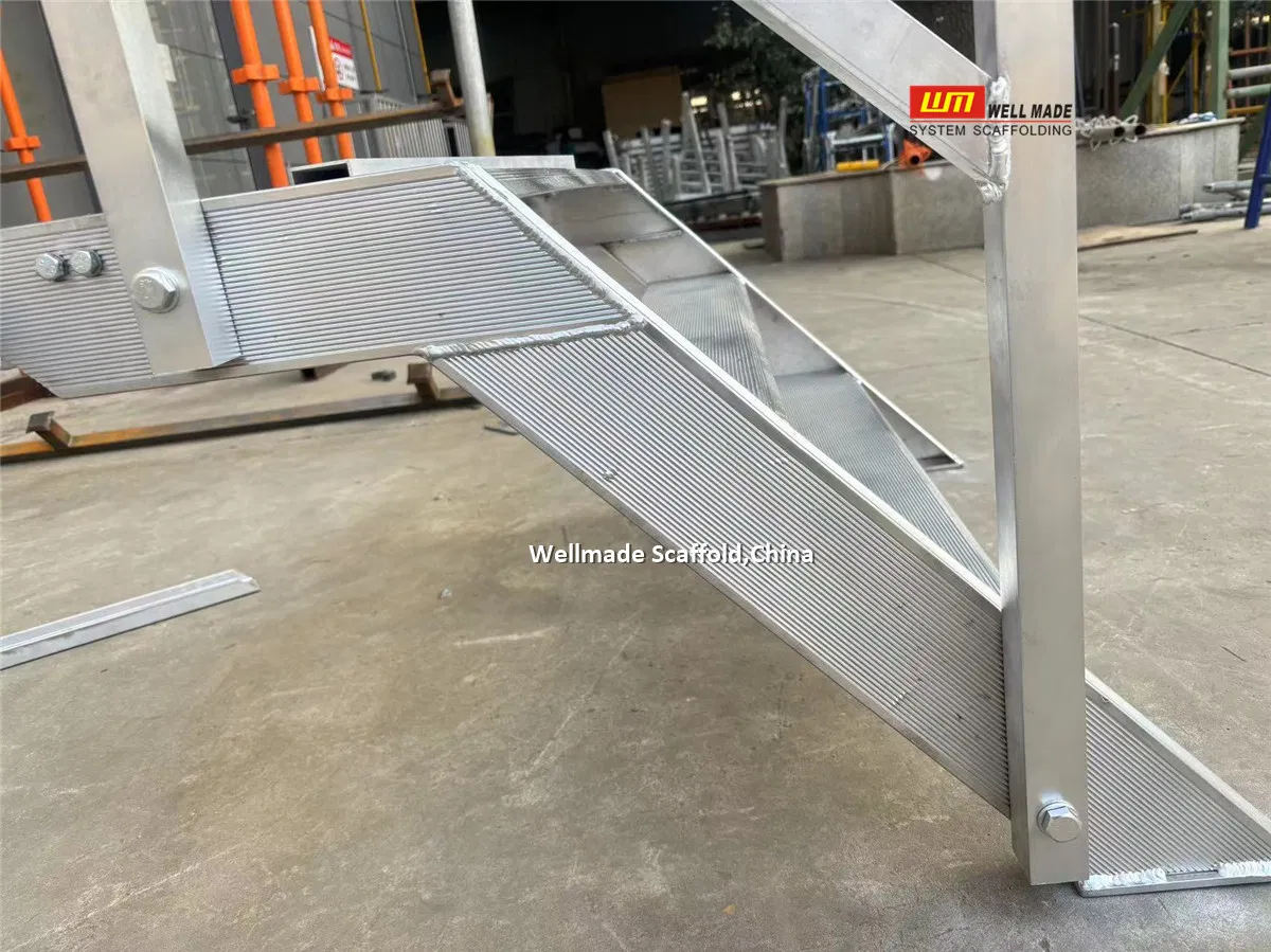Aluminium Stair Base Comf 0.5X0.94m Staircase Ringlock Scaffold