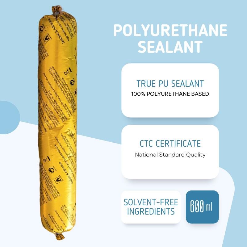 Concrete Roads Airports Bridges Weather Resistant Convenient Construction Cold Adhesive Polyurethane Sealant