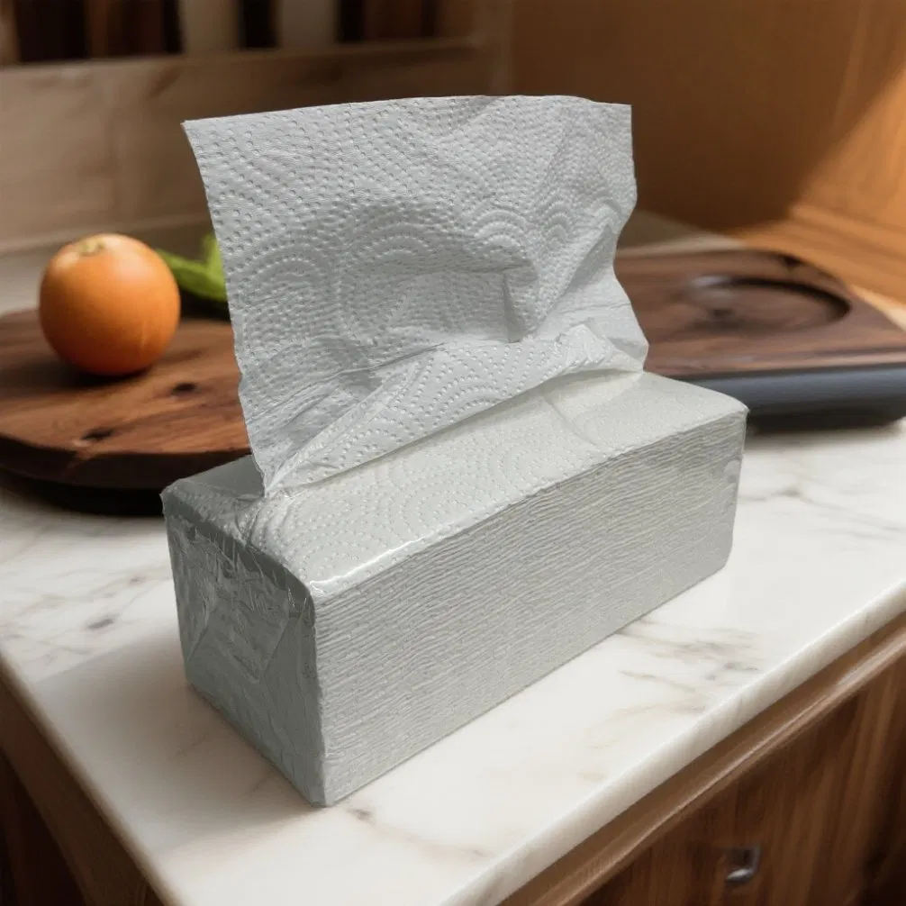 Hot-Selling Full Embossed Kitchen Tissue Powerful Water and Oil Absorbing Kitchen Cleaning Paper Towels