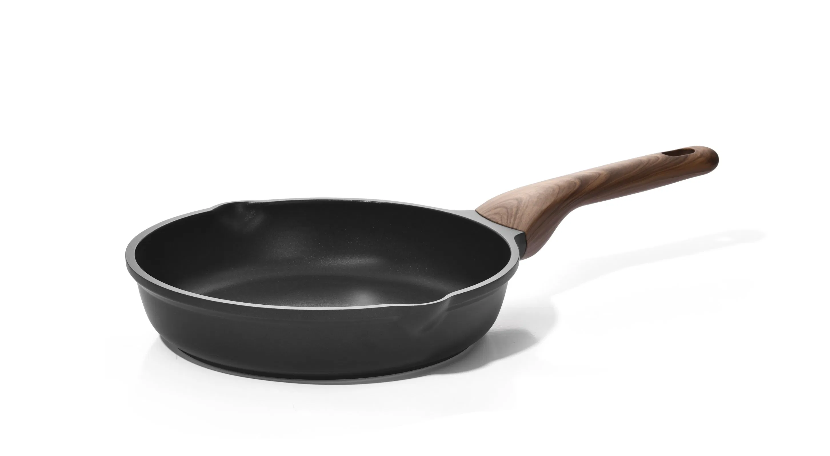 LFGB Certified Food-Grade Die Cast Aluminum Frypan Marble Coating