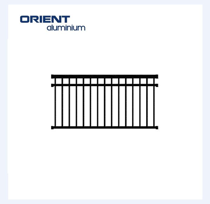 Outdoor Home and Garden Customized Aluminum Railing