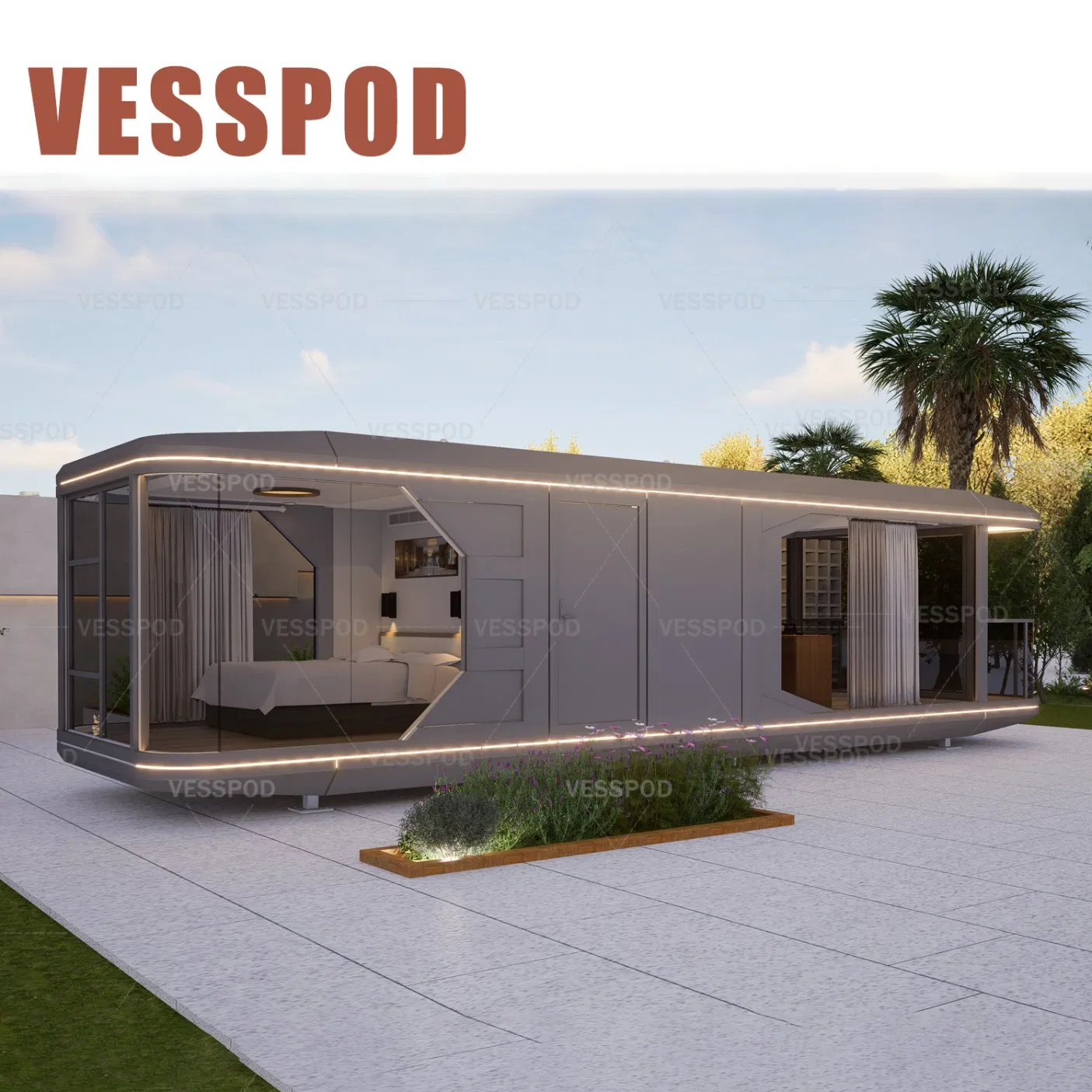 2024 New Luxury Ready-Made Modular Small Prefabricated Home Economic Modular Home Prefabricated Homes