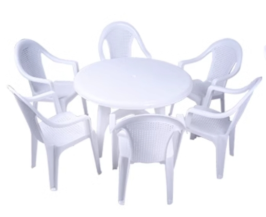 Custom-Made Injection Mould for Plastic Chair Plastic Table Plastic Set
