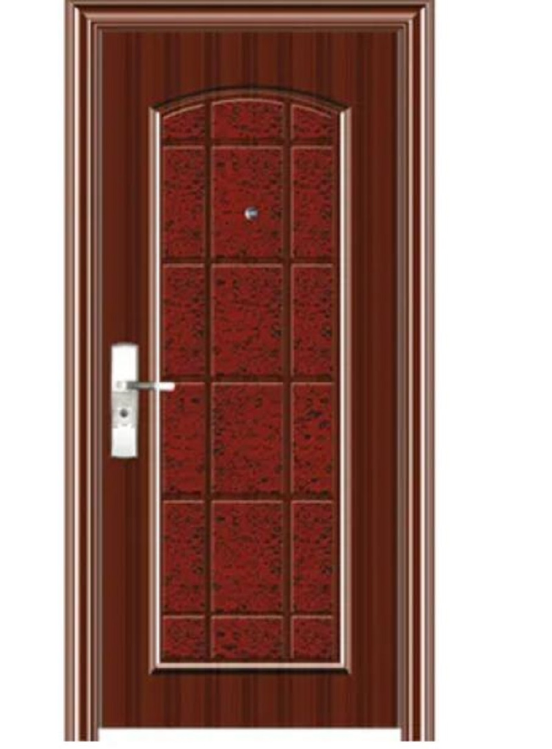 Security Glass Sliding Wooden Steel PVC Wood Interior Garage Entrance Door