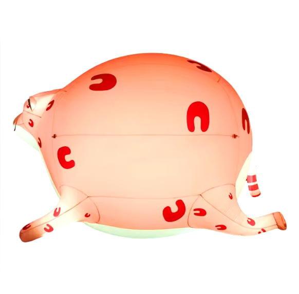 Inflatable Toy Animal Custom Giant Advertising Cartoon Leopard for Decoration Hot Sale Inflatable Statue Huge