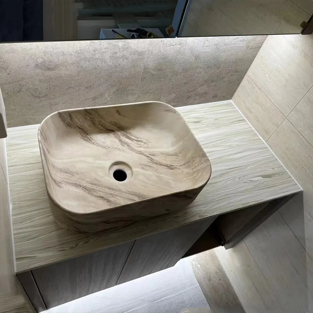 Premium Marble Basin Vessel Sink for Elegant Bathrooms