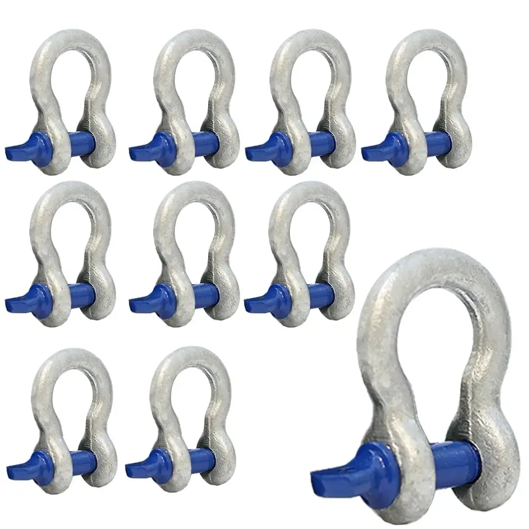 Heavy Duty Forged Stainless Steel Lifting Bow Anchor Shackles
