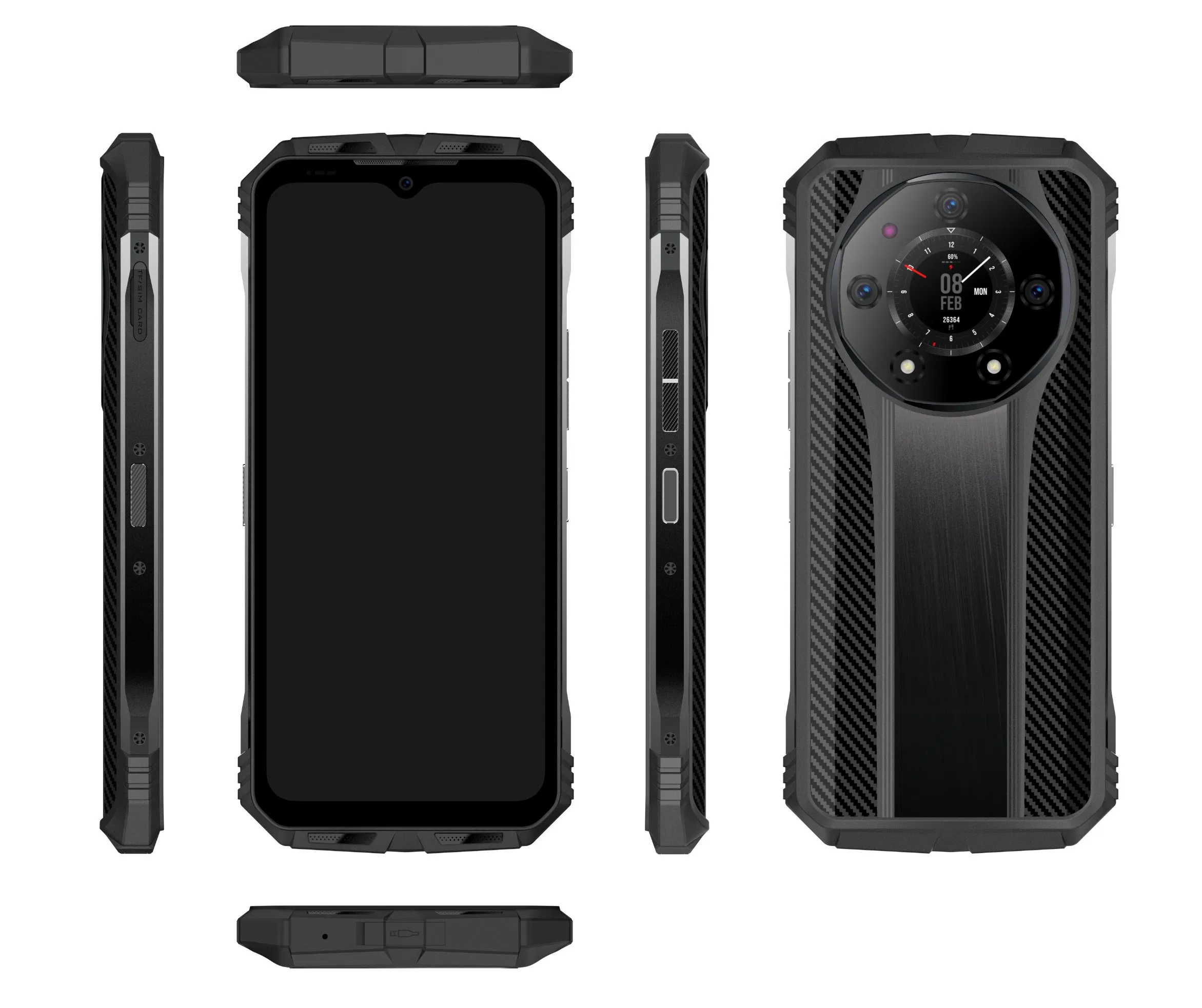 Hot Sell New Smart Phone S110 12+256GB, 10800 Amh Android System 50MP Camera, Ready in Stock