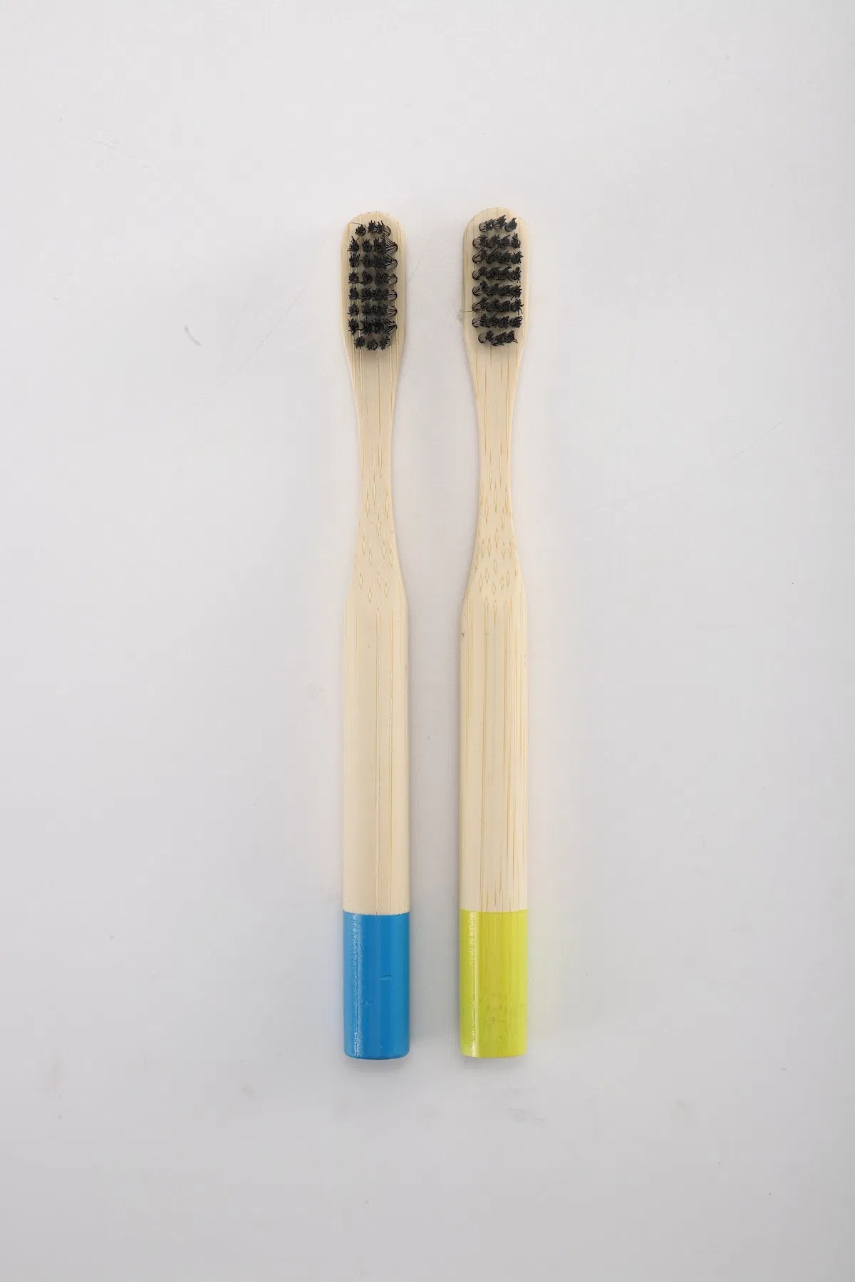 CE Approved Natural Custom Engraving Logo Charcoal Moso Bamboo Toothbrush 05