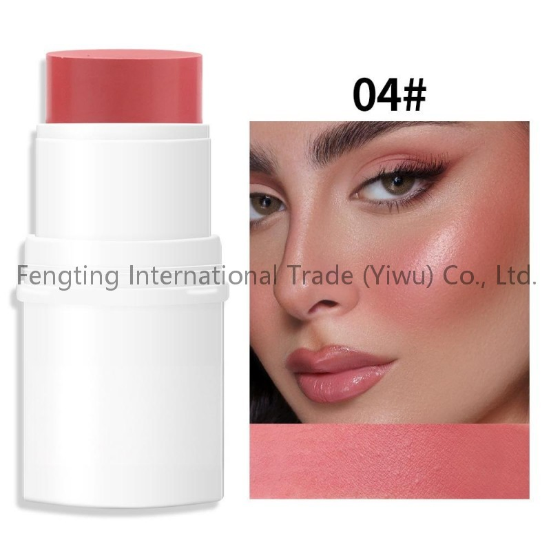 High Pigment Natural Tint Matte Blusher Soft Lip & Cheek Single Lightweight Moisturizer Wholesale Blush Stick