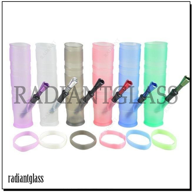 Mixed Colors Wholesale Price Smoking Glass Pipe Silicone Pipe Good Grade Silicone Water Pipe