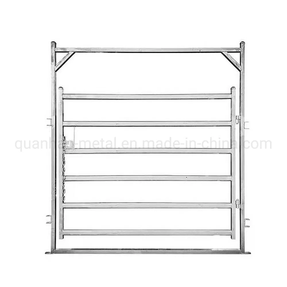 Factory Direct Fence Galvanized Metal Deer Sheep Cattle Farm Gates