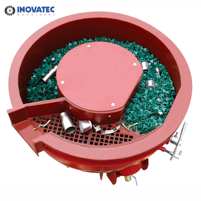 Metal Deburring Polishing Grinding Vibratory Machine Bowl Mass Finishing Equipment