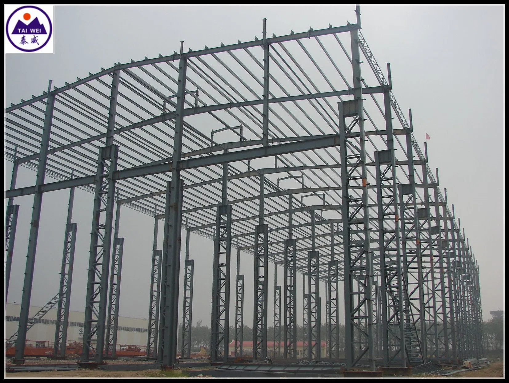 Prefabricated Light Steel Structure Shopping Center Building (TW659J)