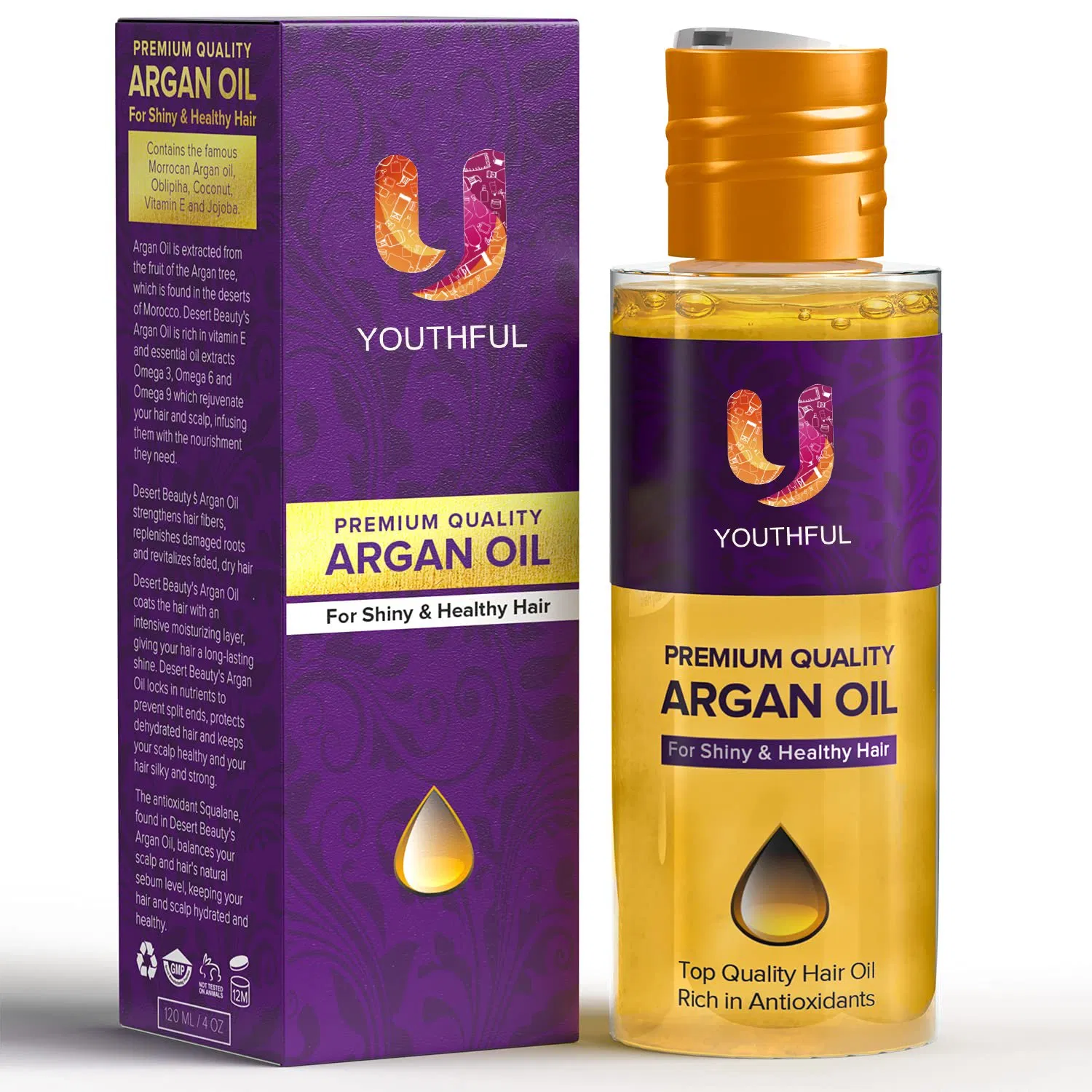 Youthful Argan High Quantity for Dry Damaged Hair Oil