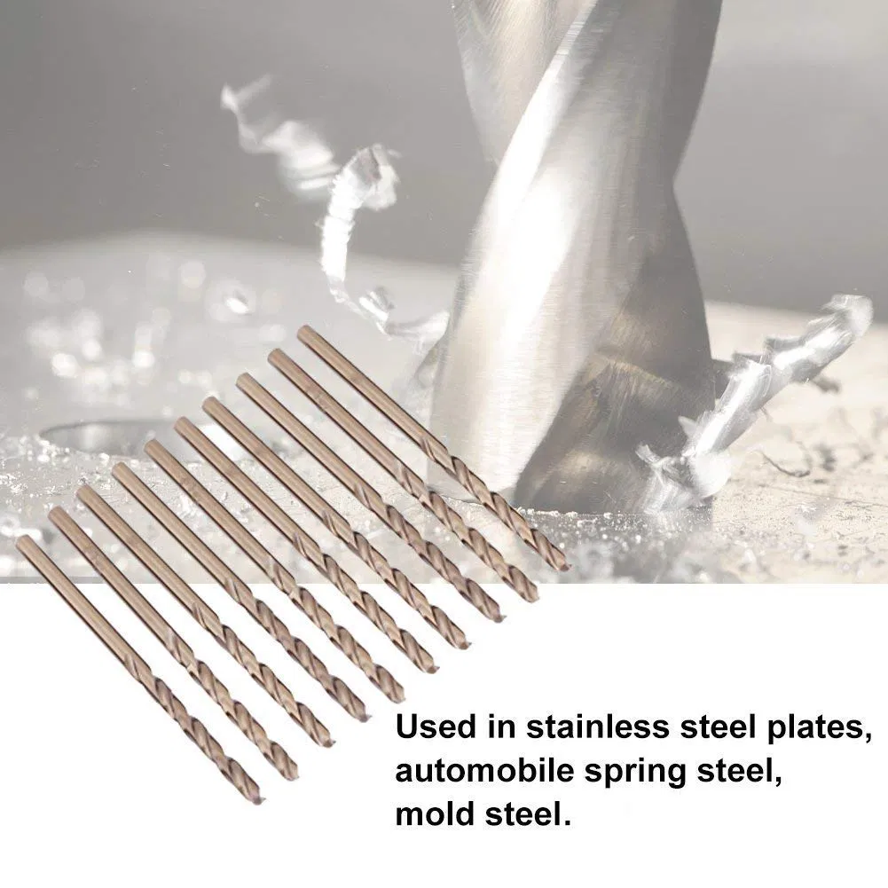 HSS M35 Twist Drill Fully Ground, Metric Size