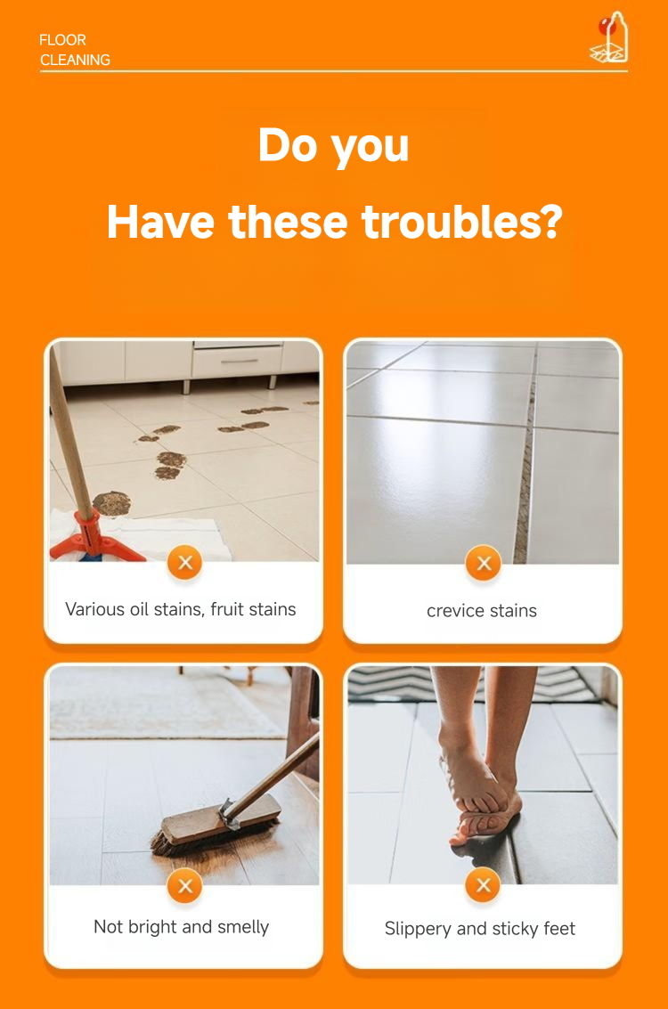 Multi-Surface Floor Cleaner Liquid for Home and Commercial Use