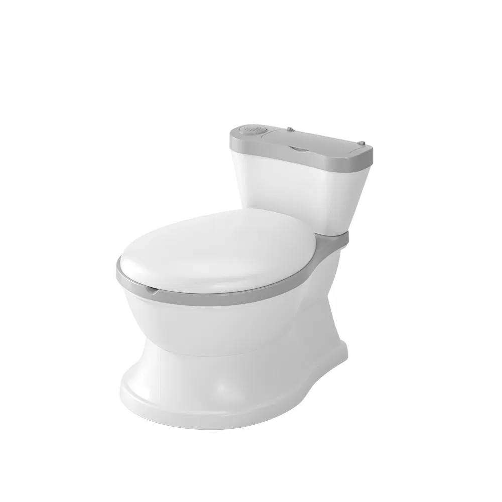 Musical Kids Training Potty Realistic Baby Toilet with Fun Sounds & Flush Simulation Simulation Baby Potty Chair