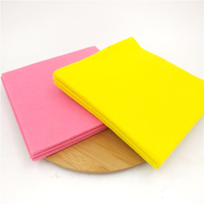 Three Colors Disposable Cleaning Cloth