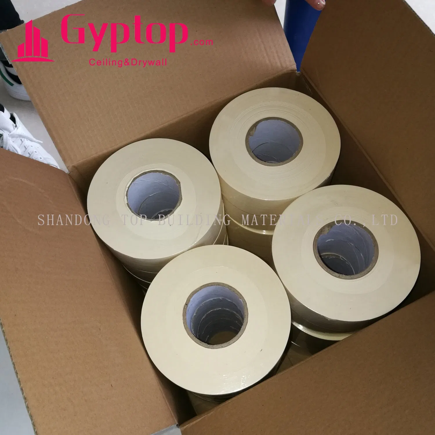 Australia Market Paper Joint Tape /Plaster Board Jointing Tapes 50mm Width