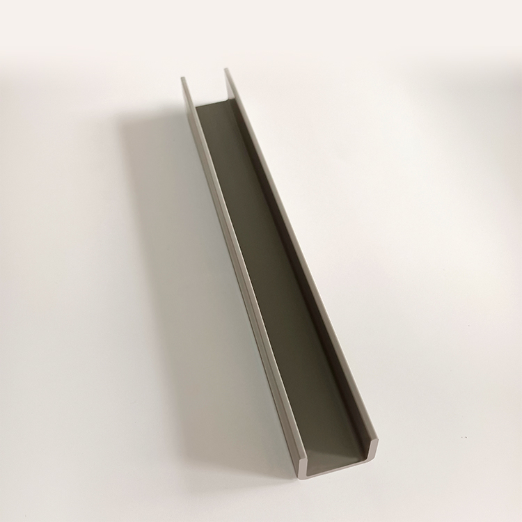 120X160mm U Channel Plastic Profile PVC Roof Gutter for Villa Use