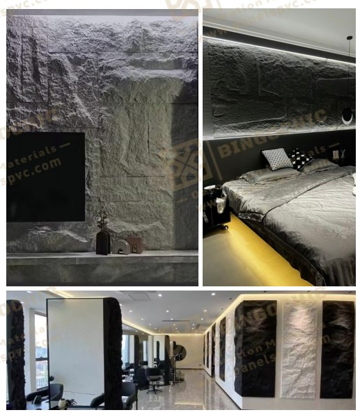 PU Stone Wall Panel Polyurethane Stone Panel 3D Foam Stone Artificial Light Weights Slate Stone