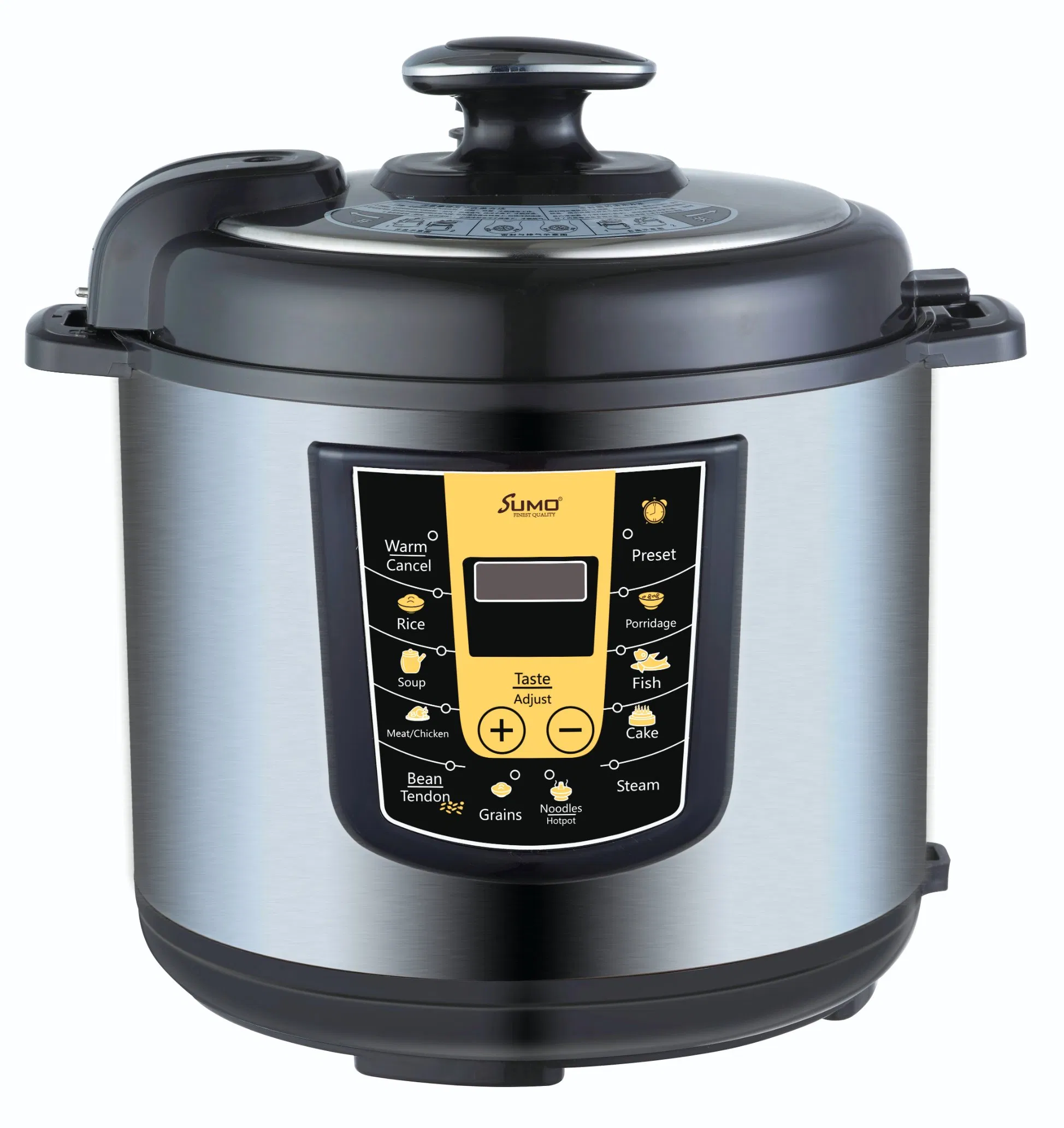 2.5L Small Size Stainless Steel Housing Metal Electric Pressure Cooker Electrical Rice Cooker