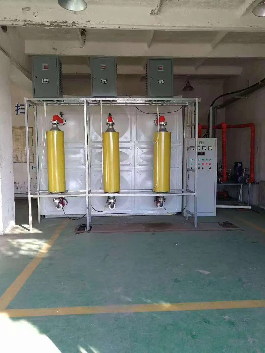80kw Good Price Electromagnetic Induction Tankless Water Heater for Home Heating System