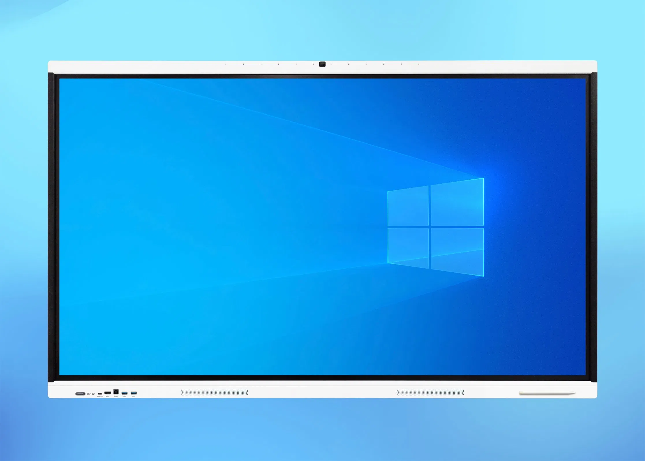 All Metal Anti Fingerprint Smart Panel Built in Speakers Active Noise Cancellation Option