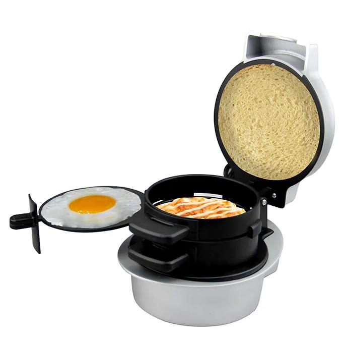 Breakfast Mini Electric Hamburger Sandwich Maker