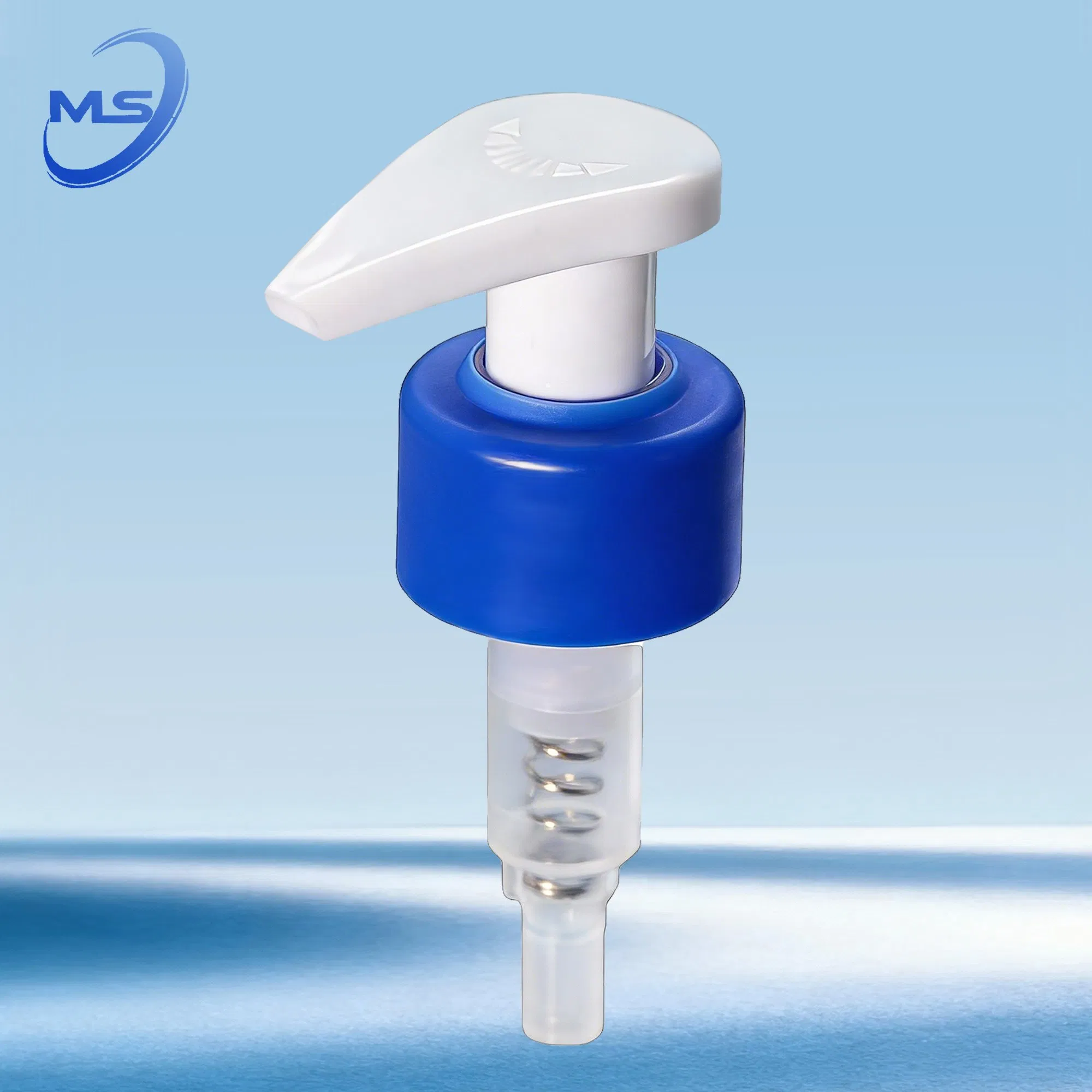 Premium Left-Right Lock Lotion Pump with Elegant Closure Design