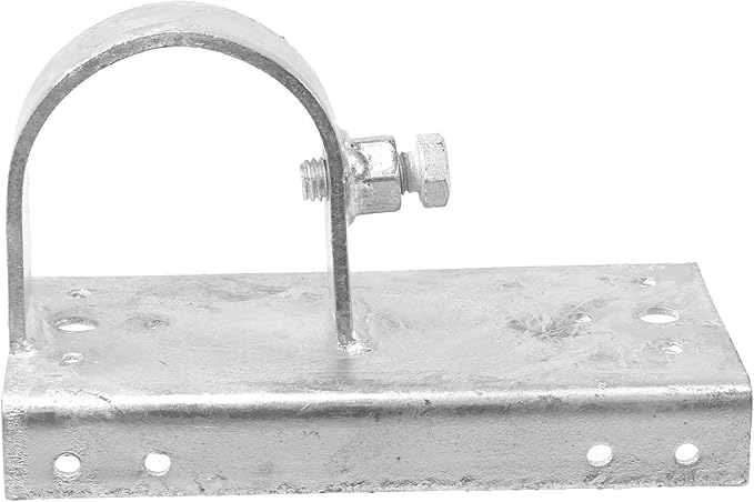 Chain Link Fence Bracket Set with Heavy Duty Post Connectors