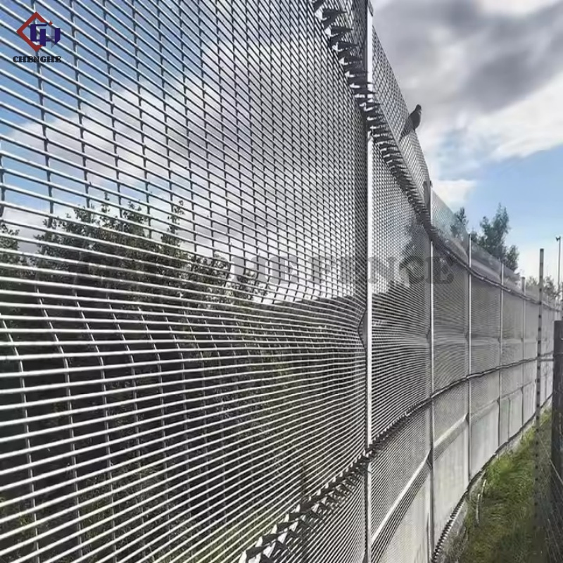 Hot Selling Anti-Climb 358 Security Mesh Fence Powder Coated High Security Mesh Fencehigh Security 358 Dense Mesh Anti-Corromesh Anti-Climb Fence Panels for Far