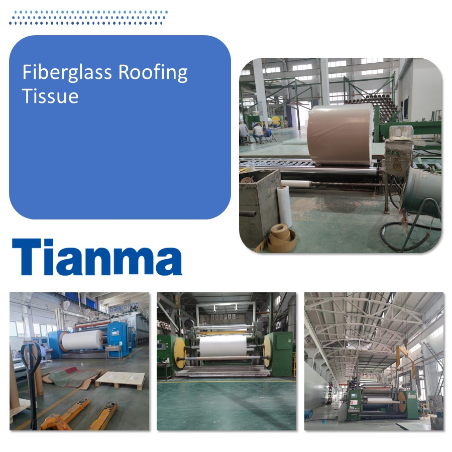 Wall Covering Tissue, Glass Fiber Tissue for Acoustic