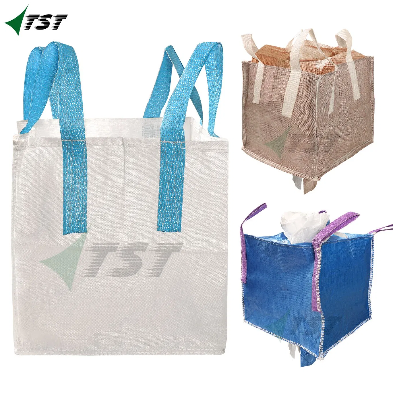 Durable FIBC Bulk Bags for Construction Waste Disposal2.