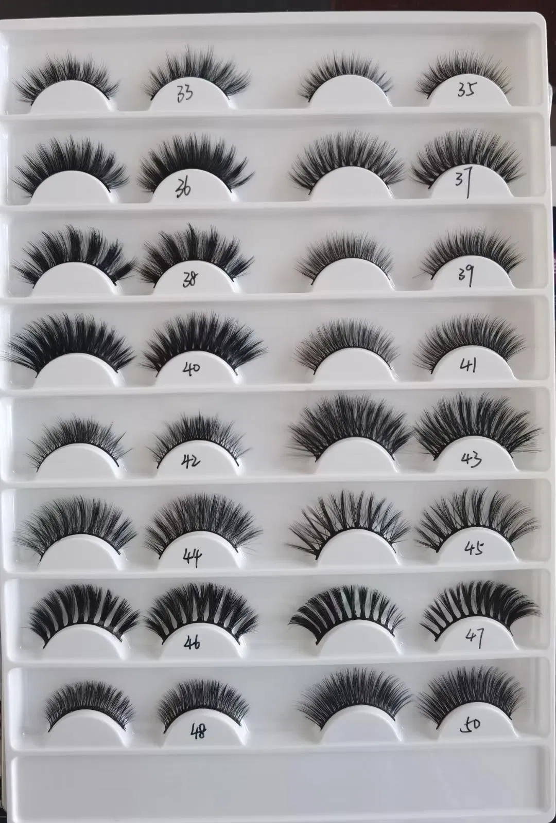Different Style Faux Mink Eyelashes False Lashes for Daily Makeup