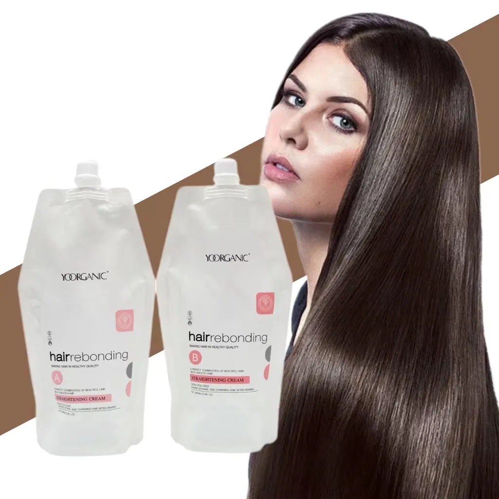 Wholesale Price Protein Brazil Keratin Professional Perm Lotion Rebonding Cream Hair Straightening