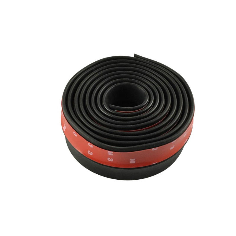 Car Front Bumper Lip Splitter Spoiler Rubber Skirt Protector