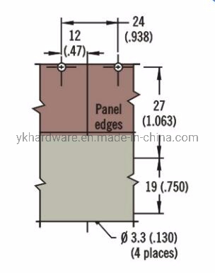 Padlockable K3 Link Lock Draw Latch Wing Turn Latch
