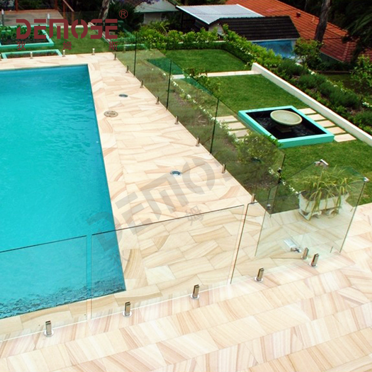 ISO9001 Certified Tempered Glass Fencing for Private Pool Safety and Style (DMS-B28165)